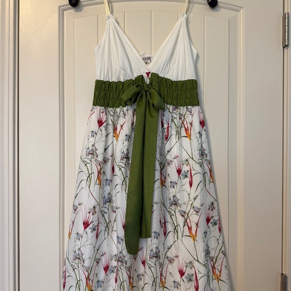 Max Studio Women’s Silk Blend Sleeveless Floral Mini Lined Dress Size M‎ - Picture 1 of 8